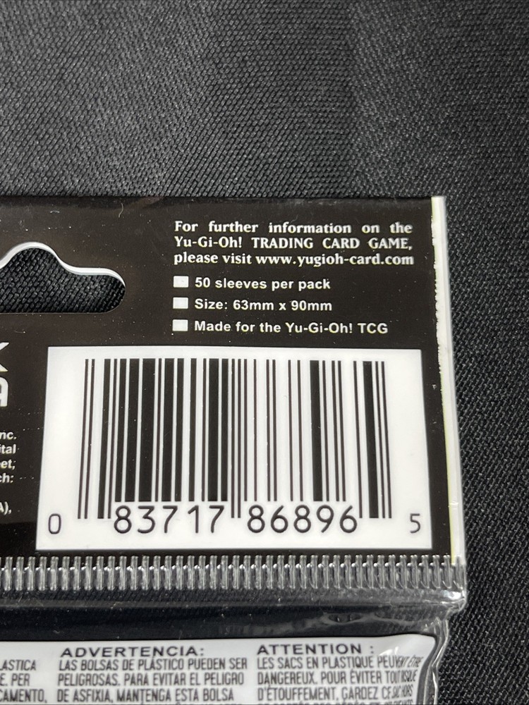 Konami Yu-Gi-Oh Deck Protector Sleeves THE CHRONICLES: THE FALLEN & THE VIRTUOUS