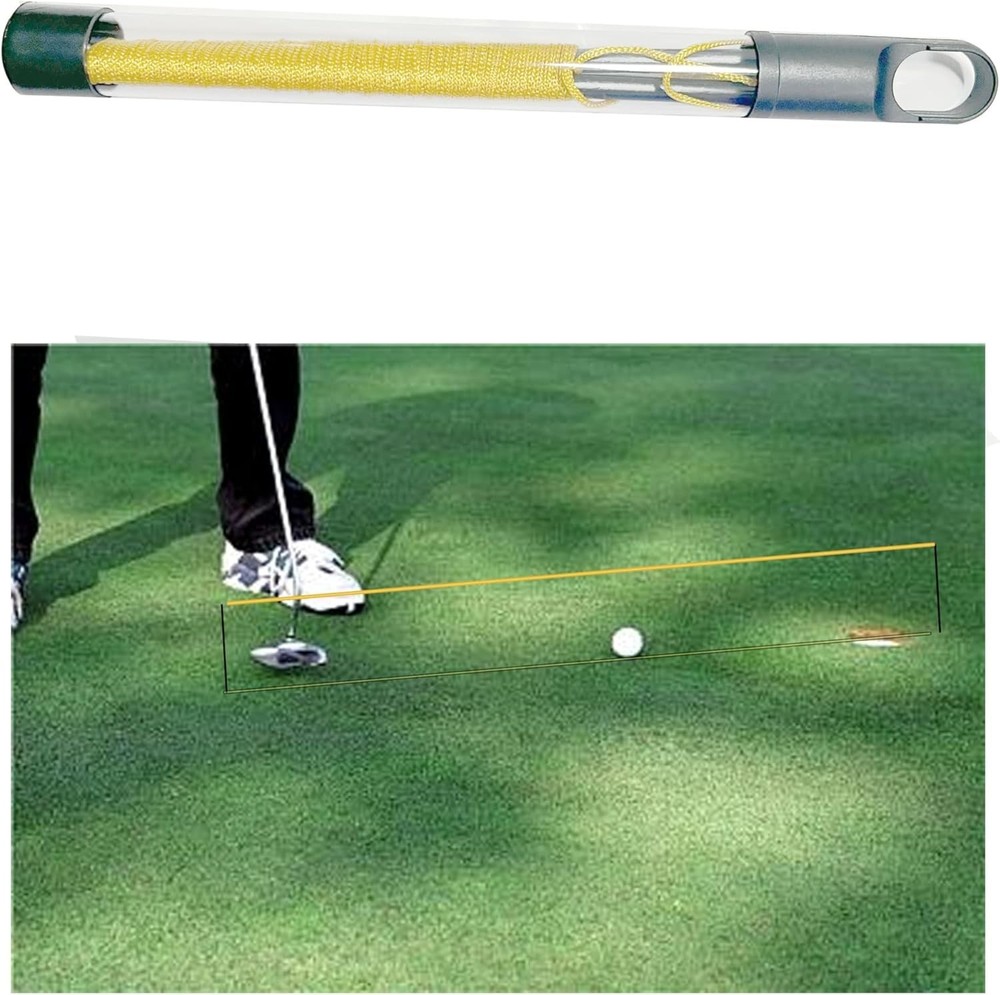 Golf Putting String Guide Line - 10 ft, Alignment Training Aid, Master Straig...