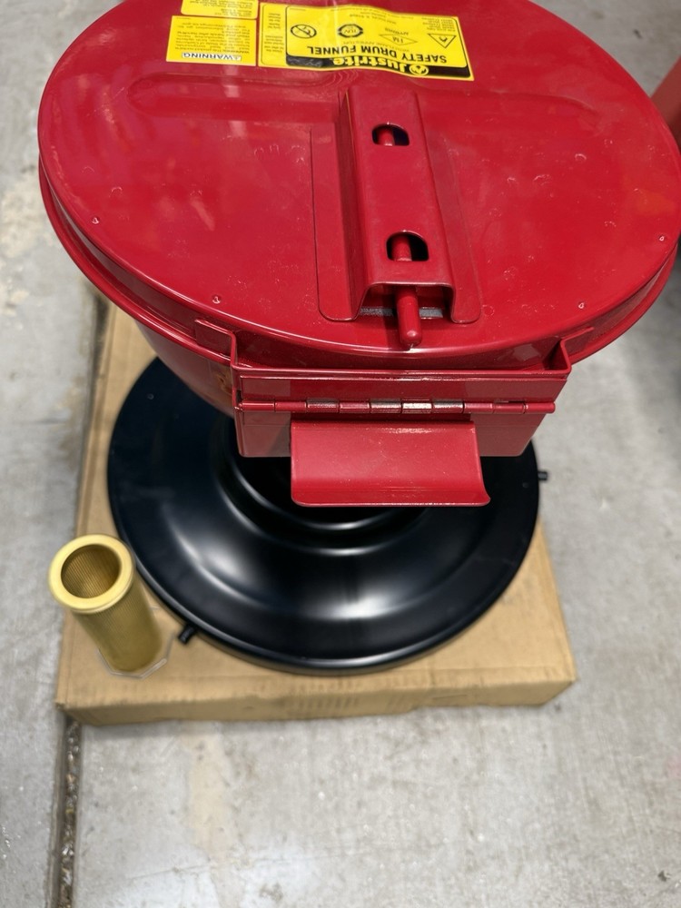 Justrite Safety Funnel w/adapter Lid
