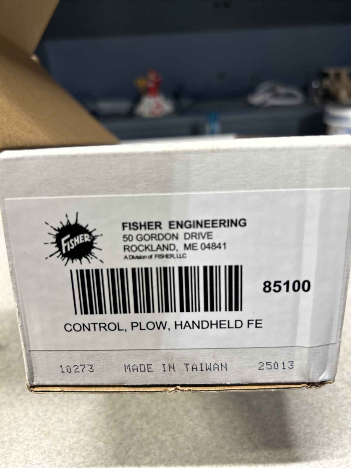 FISHER ENGINEERING CONTROL. FISHER V PLOW HANDHELD FE CONTROLLER 85100
