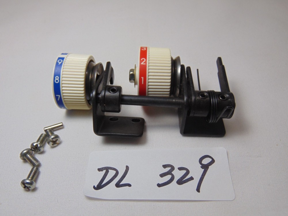 Elna Lock Pro 4 DC Overlock Serger Replacement Part Tension Assembly Red & Blue