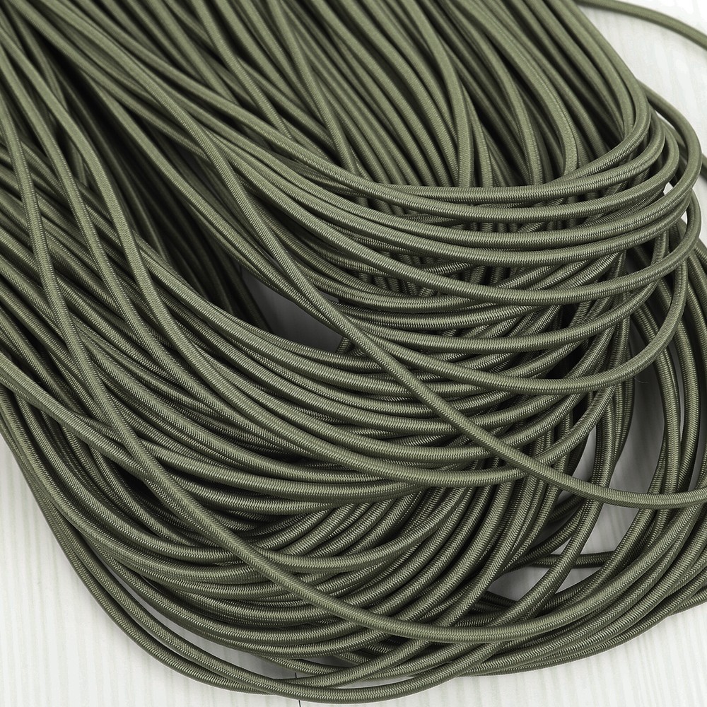 1/8" Elastic Shock Bungee Cord Multipurpose Nylon Crafting Stretch String Rope