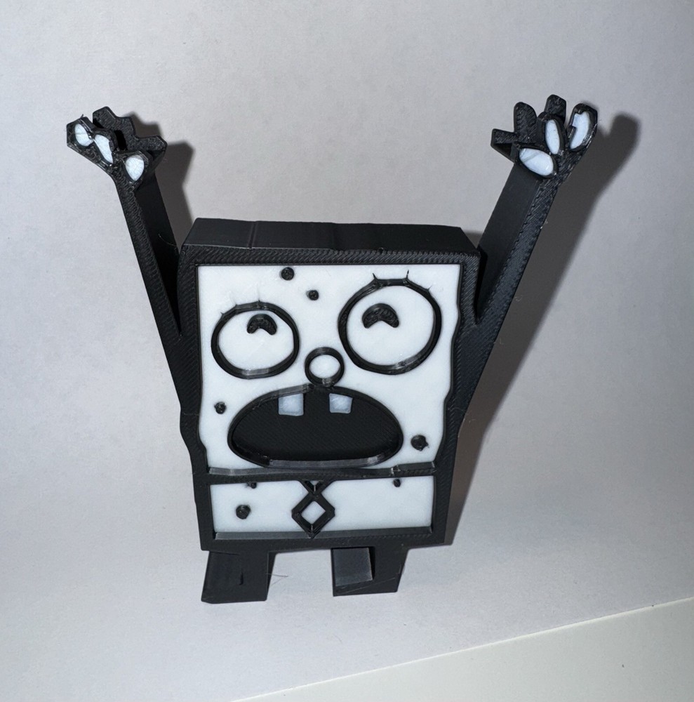 Doodlebob Pencil Holder (3D Printed)