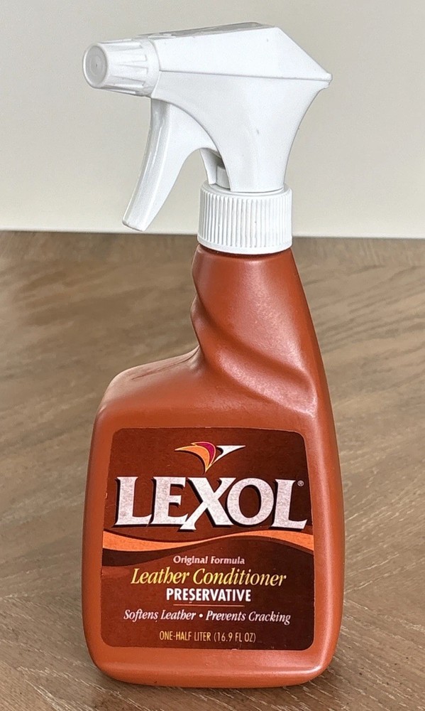 Lexol Original Formula Leather Deep Conditioner Preservative Spray 16.9oz FULL
