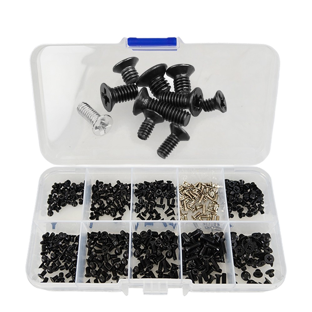 500Pcs For HP Dell Lenovo Sony Toshiba SAMSUNG Set Laptop Computer Screws Set