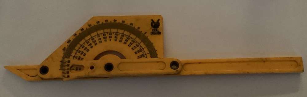 Goniometer Angle Finder Miter Gauge Arm Measuring Ruler Tool Plastic Protractor