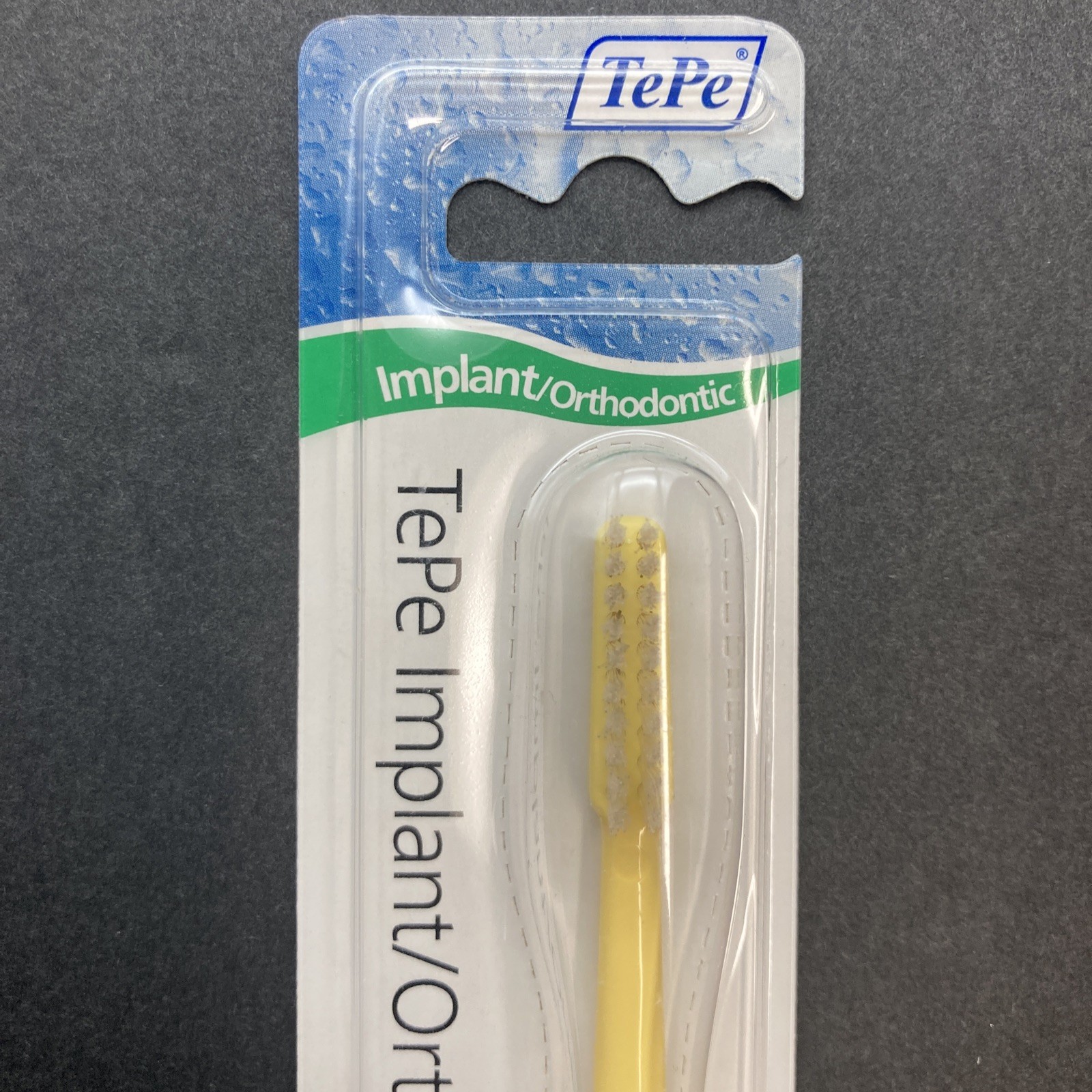 TEPE Implant Orthodontic Soft Toothbrush Cleaning Implants & Fixed Braces Yellow