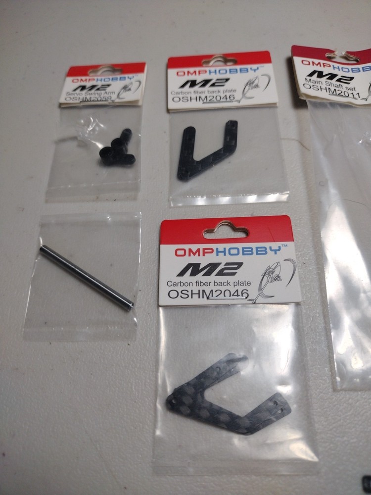 OMP Old M2 parts bundle ( round tail boom)