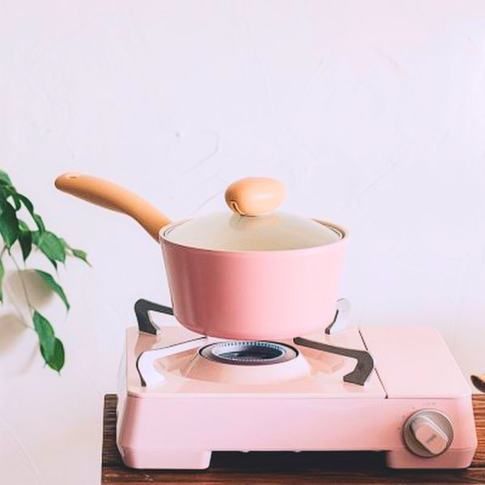 Open Box, Neoflam Retro 5pc Nonstick Ceramic Coating Cookware Set with Lid