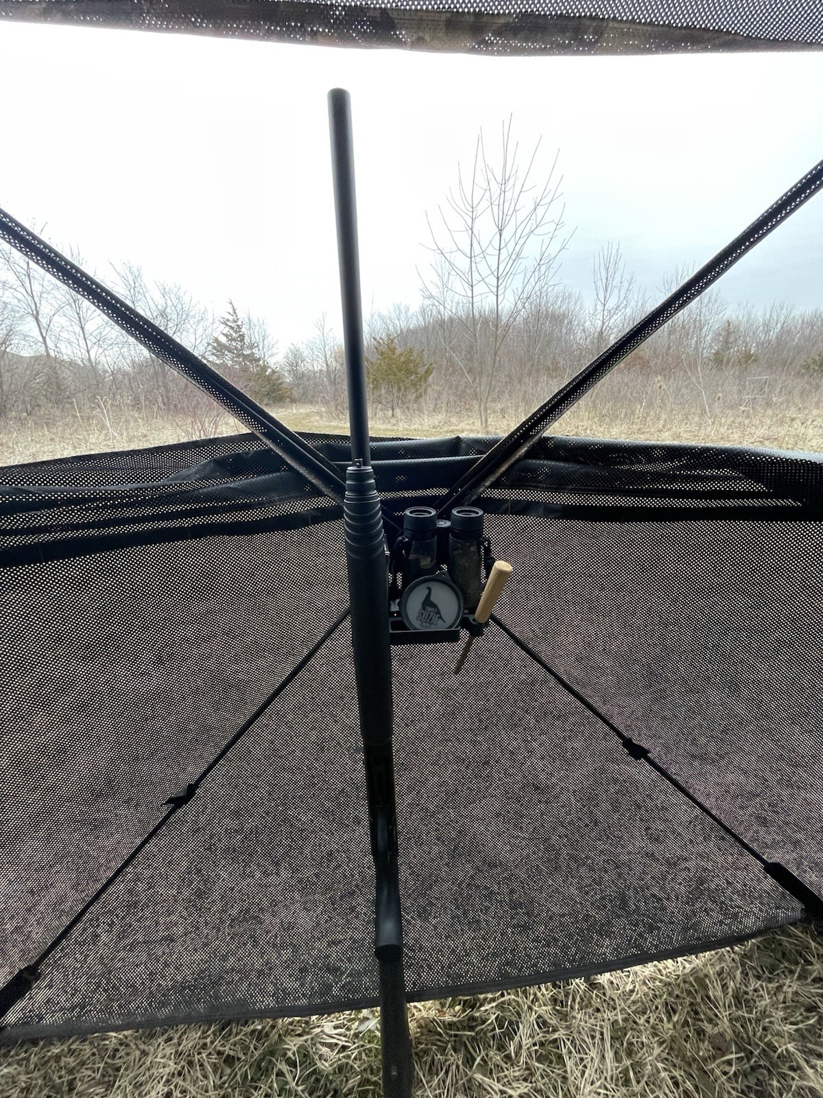 Turkey Hunting Accessory Shelf for Ground or Hub Style Blind