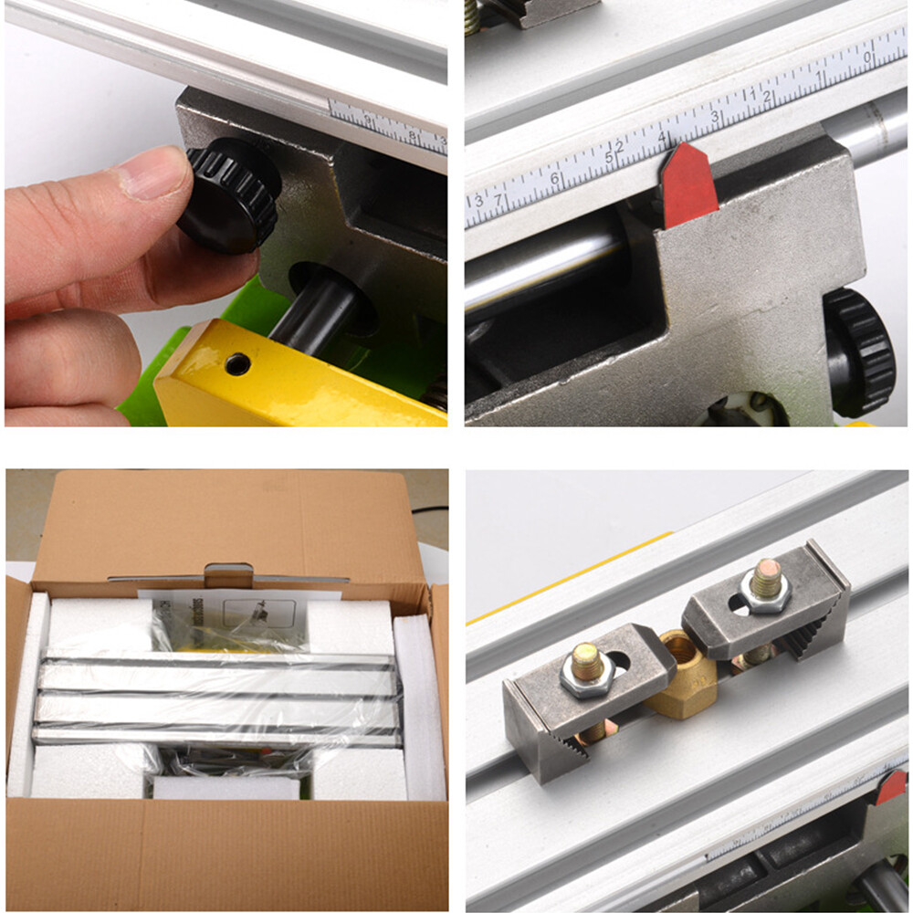 Multifunction Drill Vise Fixture Working Table Mini Precision Milling Machine