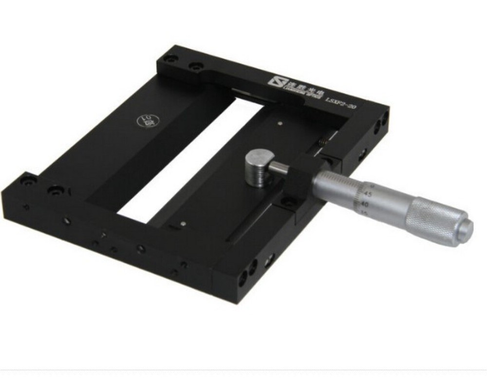 LSXF2-20 One-way Micrometer Adjustable Optical Slit Single Adjustable Slit 20mm；