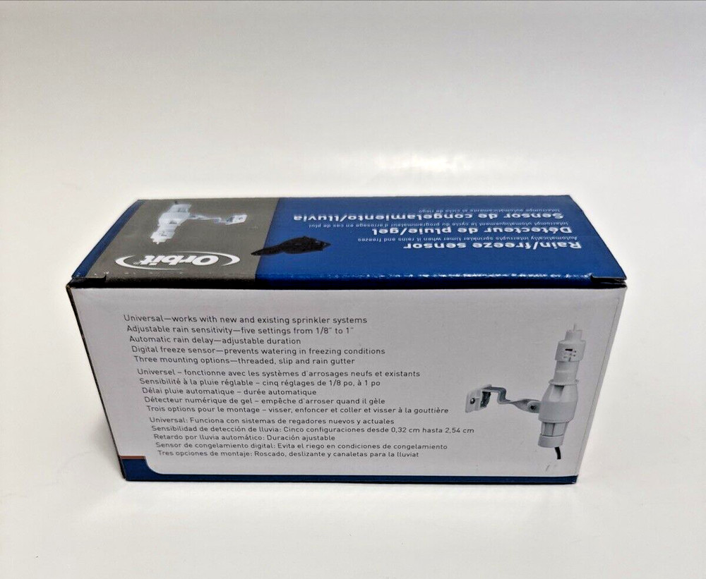 Orbit Water Master Rain Freeze Sensor 57069 Hard Wired Easy Install