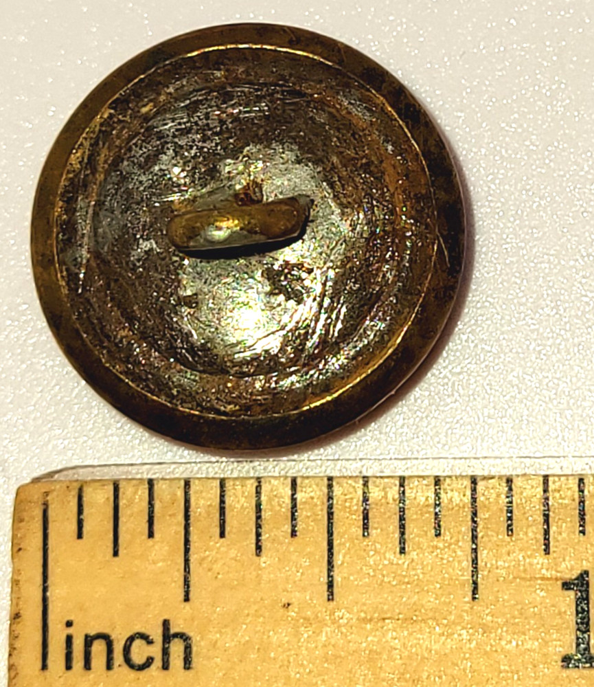Antique US Army General Service Uniform Button No Mark