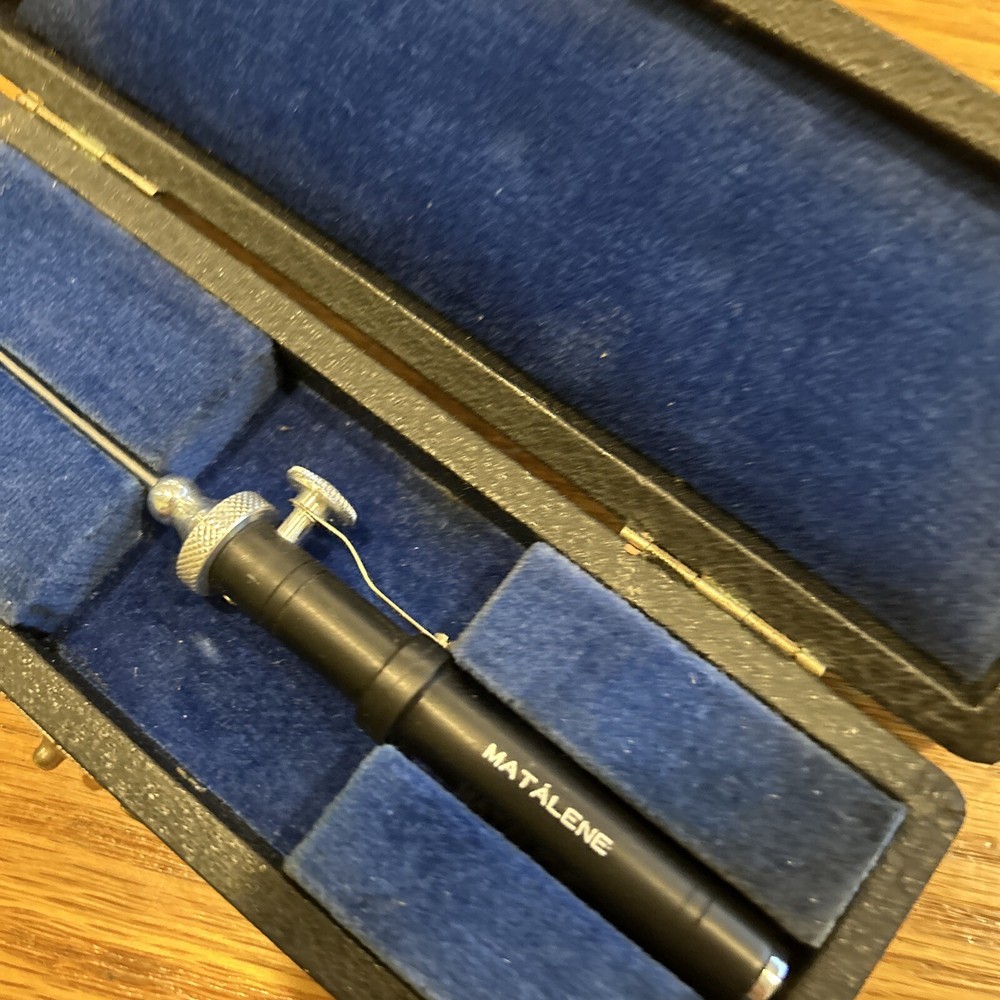 Vintage BAILLIART OCULO- OPHTHALMO-DYNAMOMETER OCULAR STOP BUTTON, Matalene