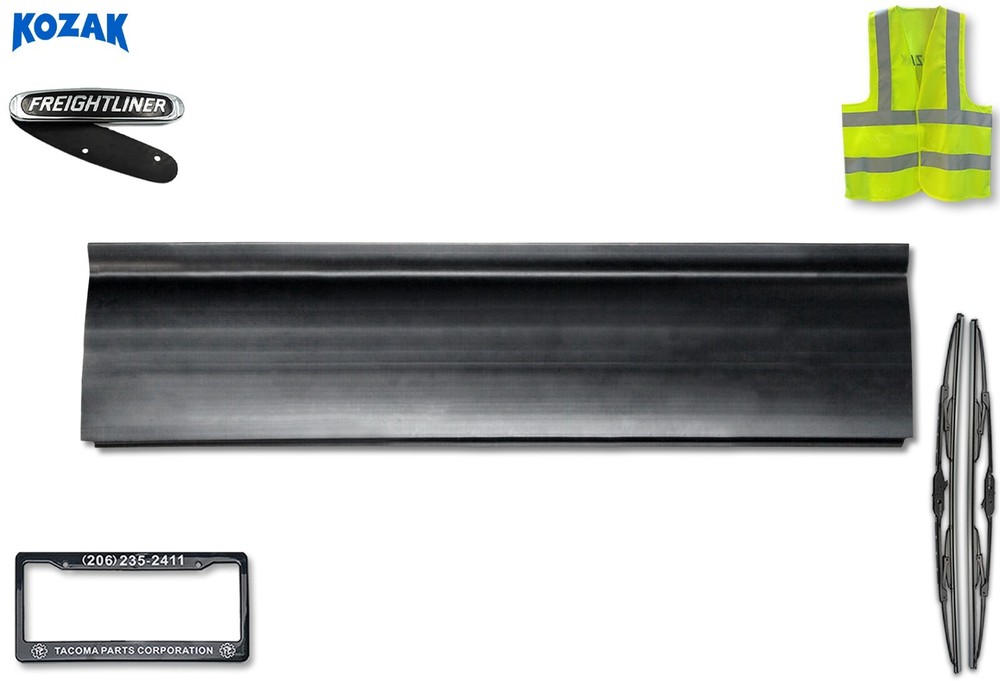 Rear Panel Stripe Short for Left Driver Side Freightliner Cascadia 2008-2017