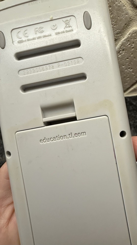 Texas Instruments TI-84 Plus Silver Edition Graphing Calculator Blue Works