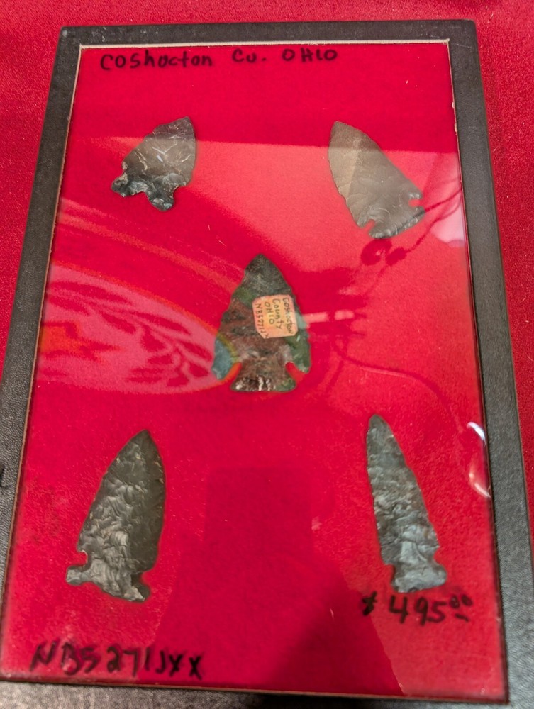 Cache Blades Artifacts- Coshocton  Co. Ohio