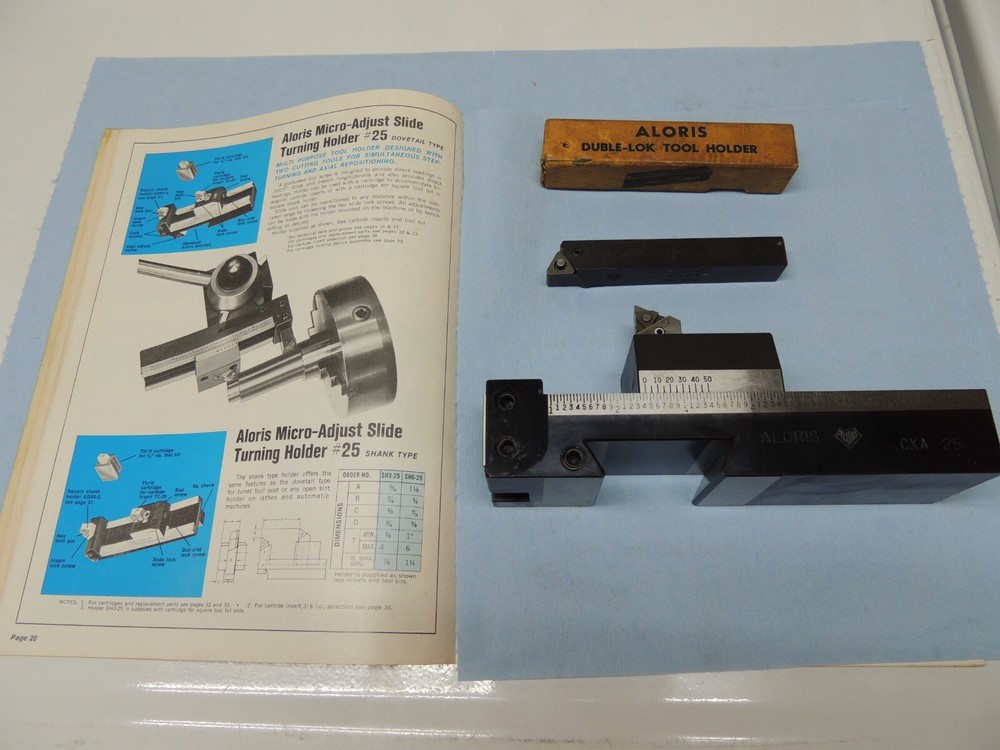 Aloris CXA 25 Micro-Adjust Slide Turning Holder