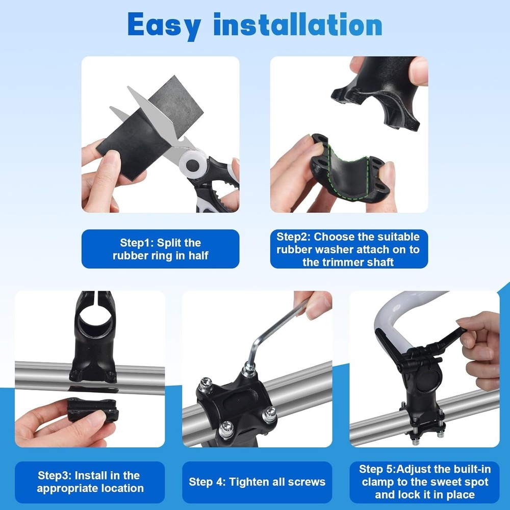 Upgraded Weed Eater Handle, Ergonomic String Trimmer Handle with Trimmer Shou...