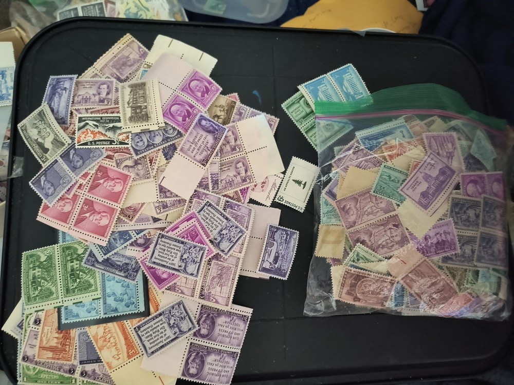 US Stamps: 45 All-Different MNH 3c I Will Pick Random.  Surprises!