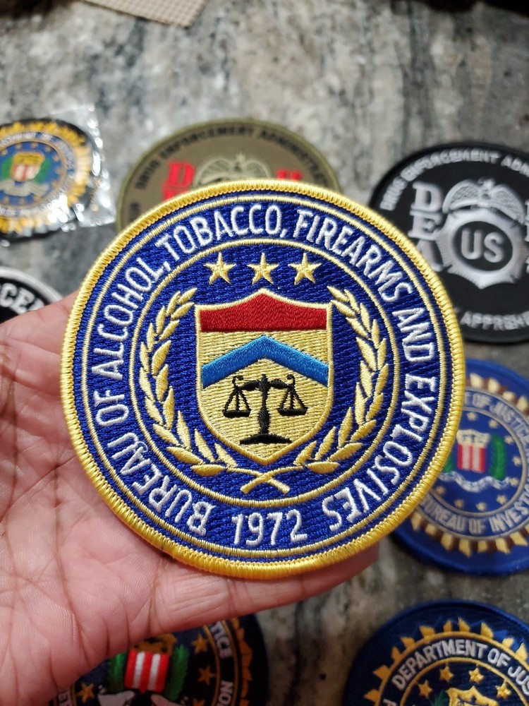 ATF Alcohol Tobacco & Firearms Patch