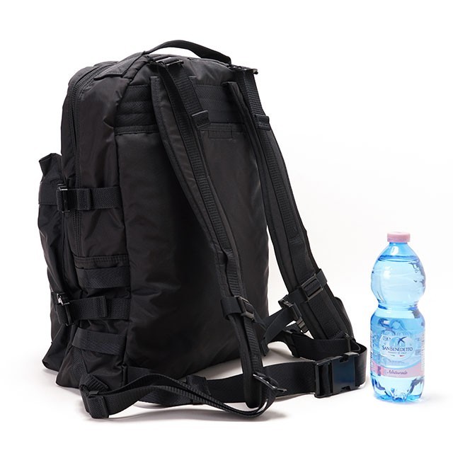 PORTER Yoshida 855-05902 FORCE Day Pack Black Nylon Backpack Military Style