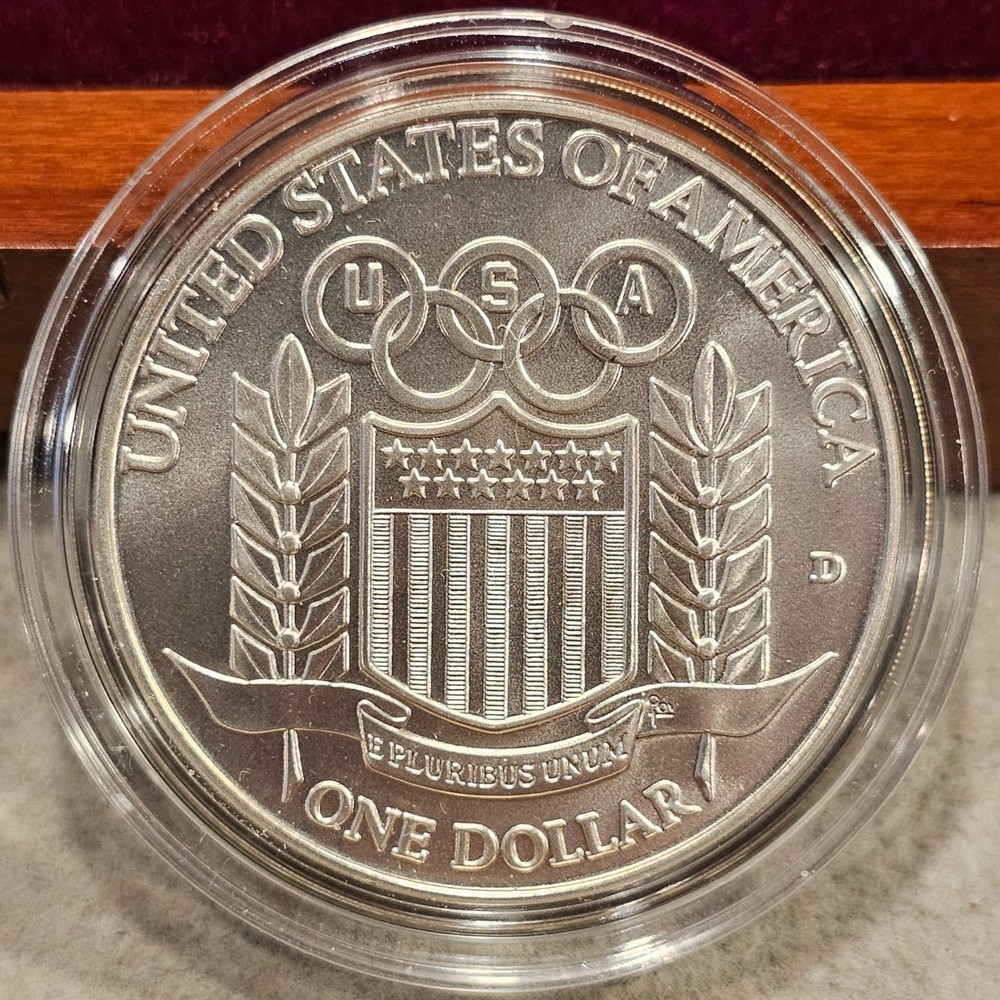 1992 GOLD/SILVER Olympic Proof Set Proof/Unc Box COA