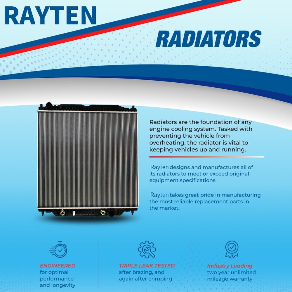 13641 Radiator Compatible with 2017-2020 Chrysler Pacifica