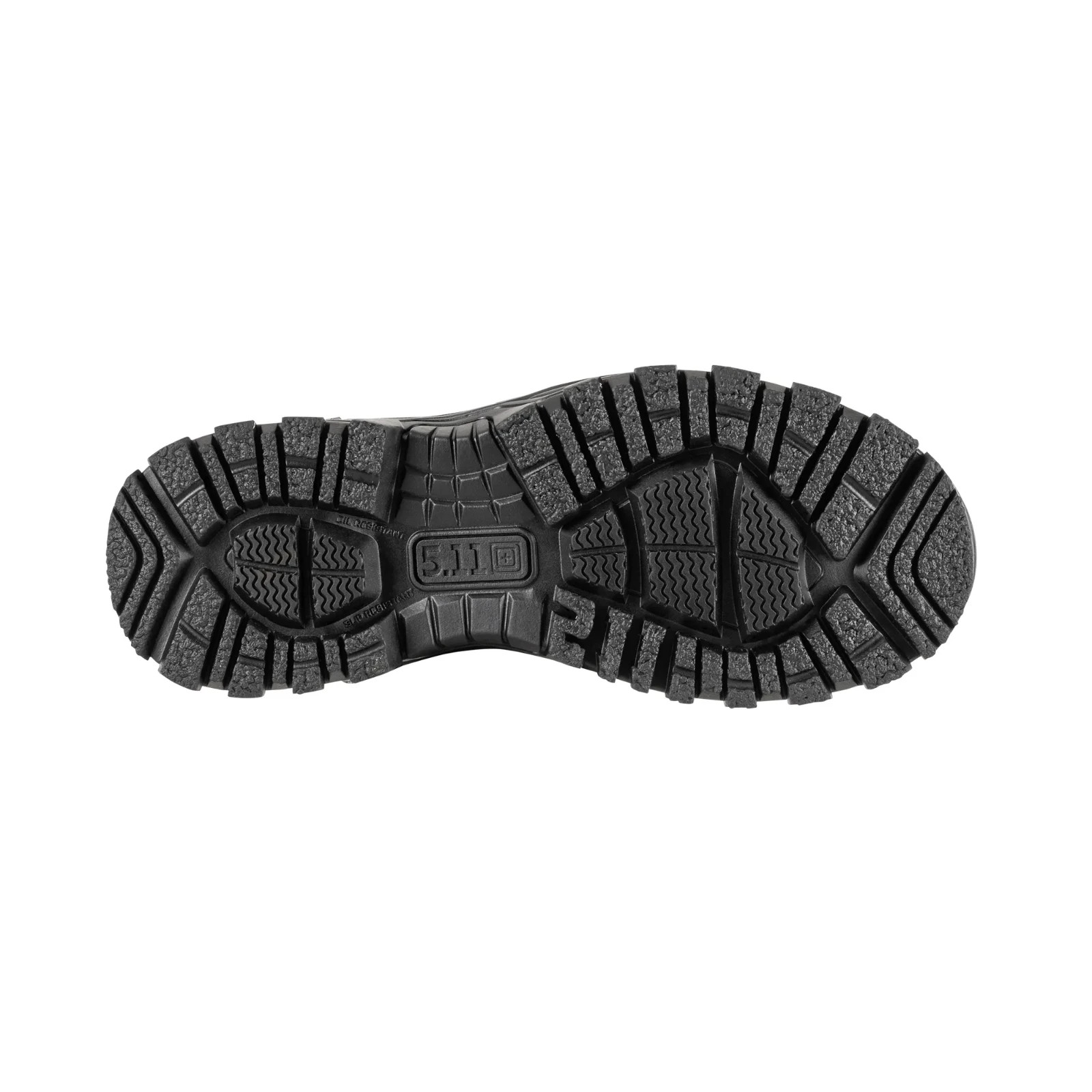 5.11 Tactical EVO 2.0 6" Women's Side-Zip Leather Boots Ortholite Footbed Black