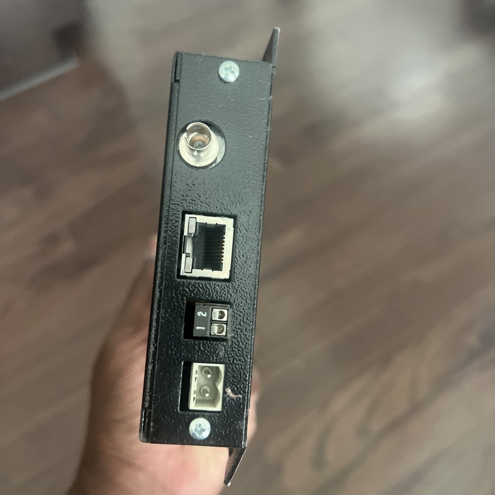GE Security IFS Optical Ethernet Transceiver D7120 USED