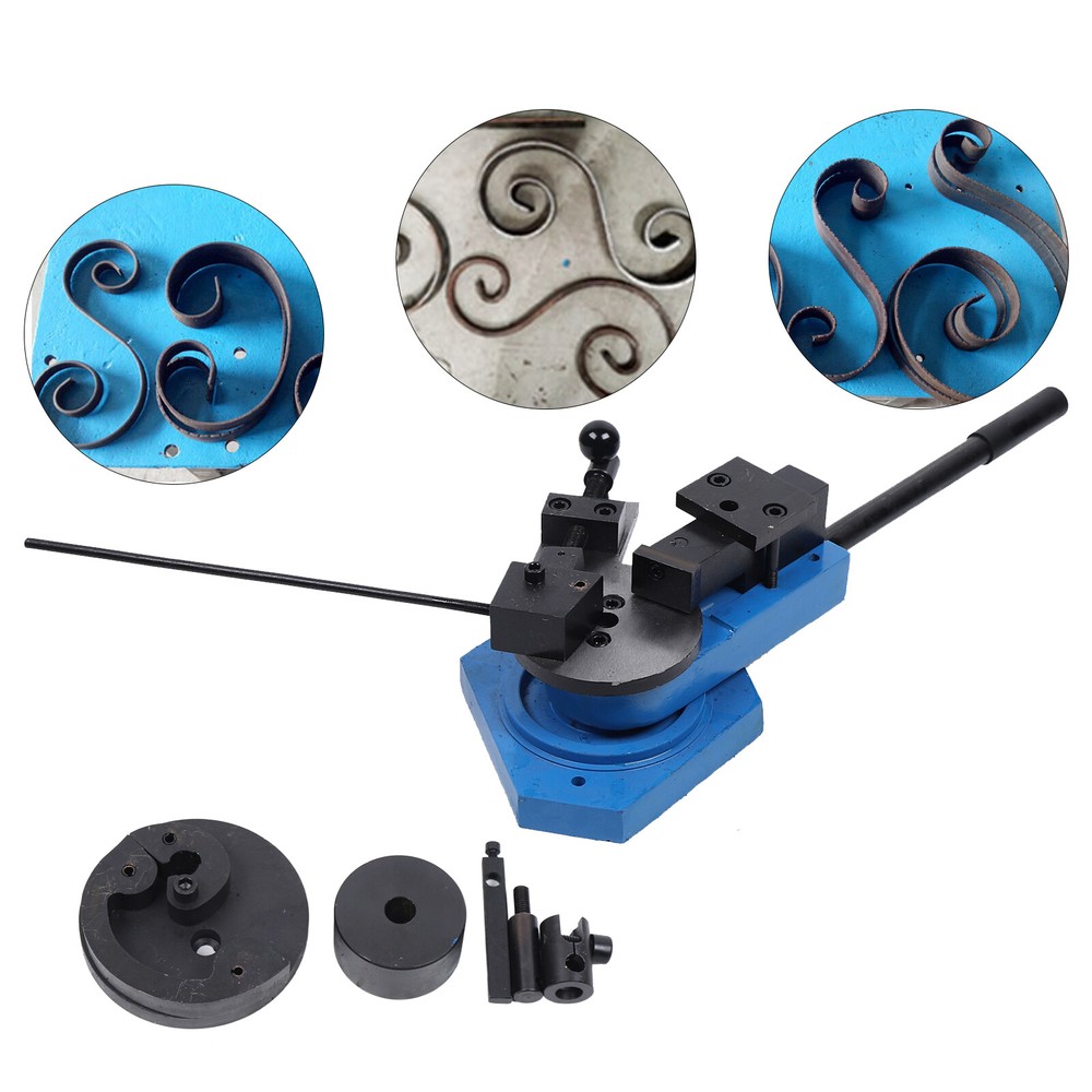 Bender Flat Round Square Angle Bar Bending Machine Metal Bender Scroll Bender