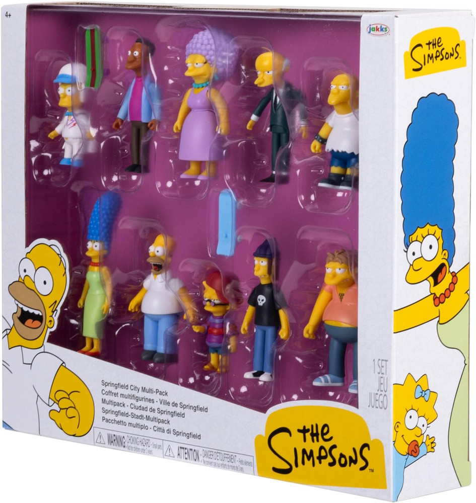 The Simpsons 2.5 Inch Figure Springfield City Multipack