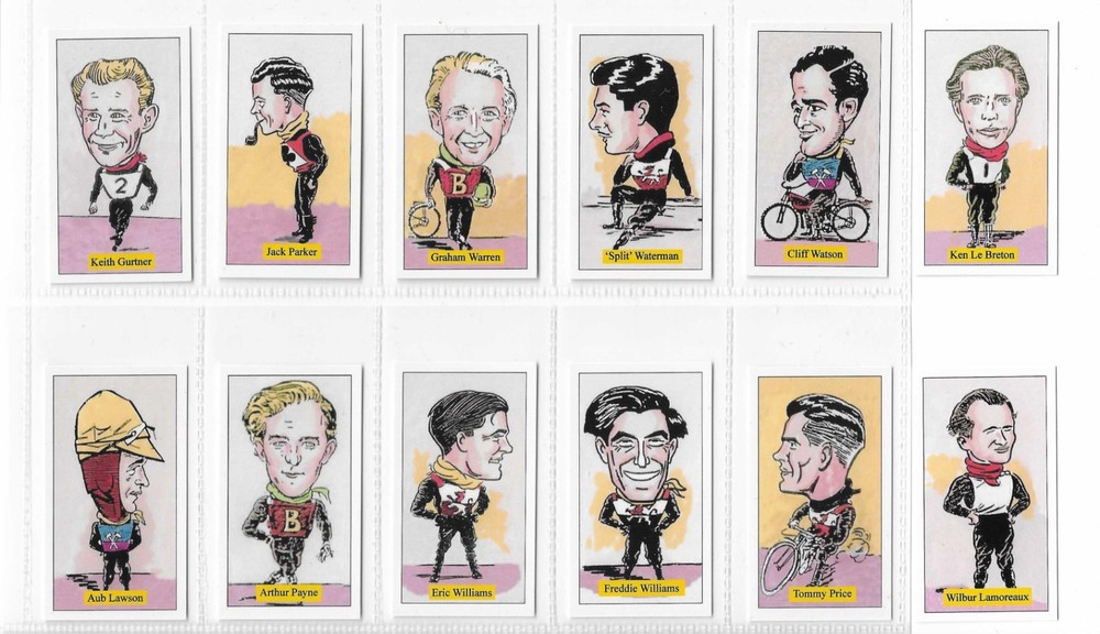 Motorbike Racing Card - Keith Gurtner