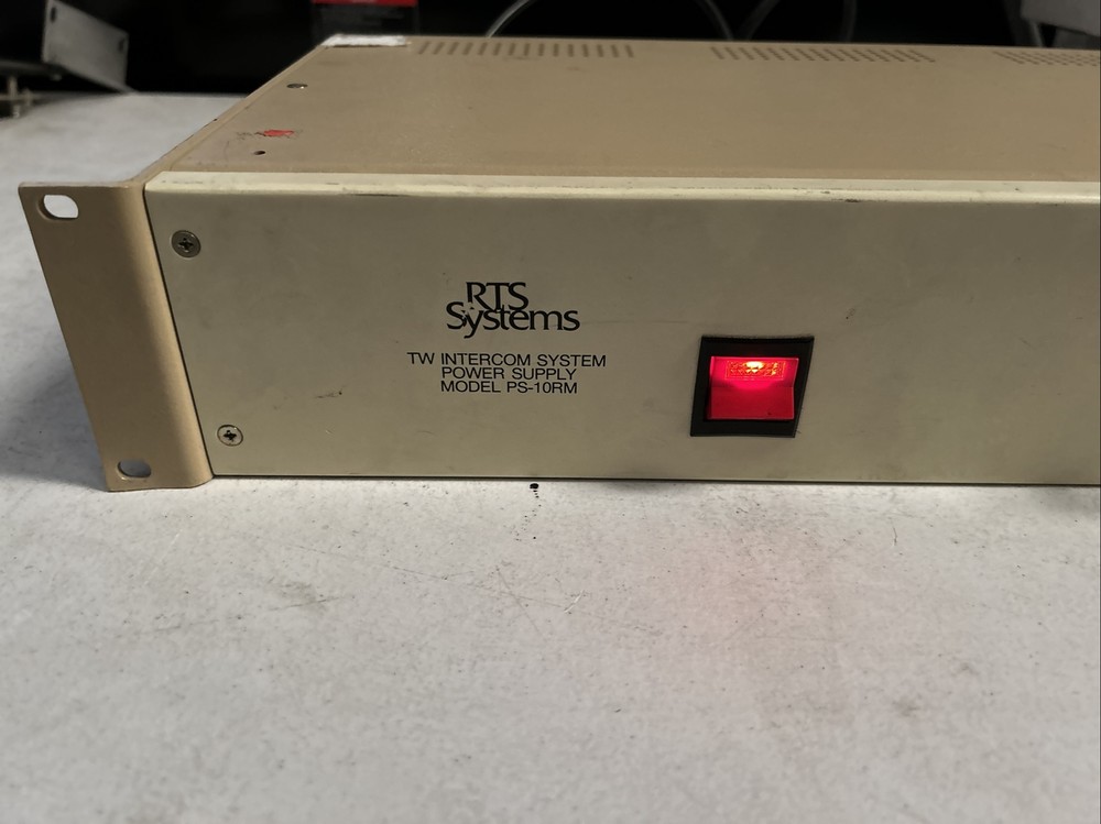 RTS Systems PS-10RM TW Two-Wire Intercom System Power Supply