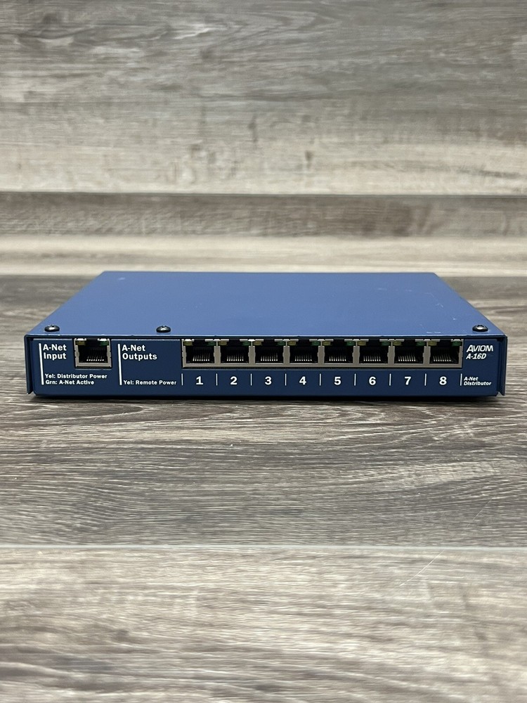 Aviom A-16D A-Net Distribution Hub - Unit Only