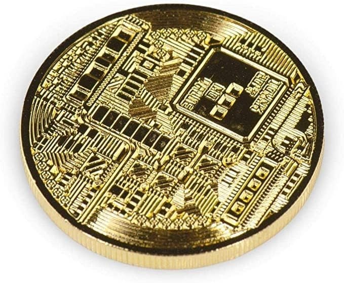 Unique 3 Pcs Cryptocurrency Coins Set for Miners, Gift-Ready & Protected