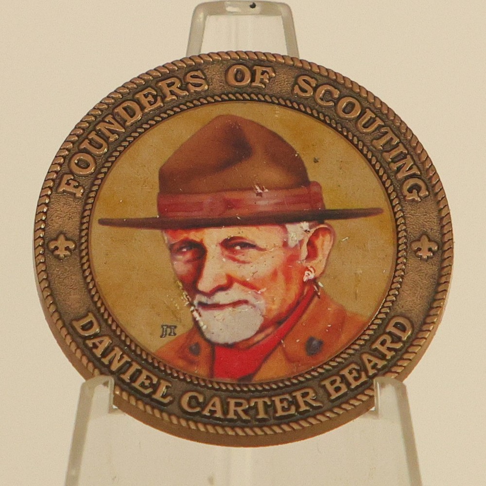 Daniel Carter Beard Scouting Founder Commissioner Challenge Coin M#4