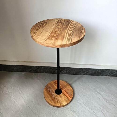 Round Side Table, Small End Tables for Small Spaces,Ideal As A Side Table Next