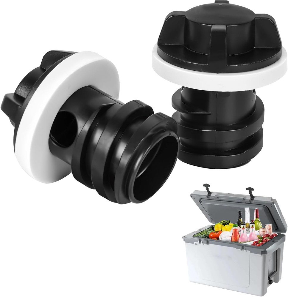 Cooler Drain Plug, 2 Pack Cooler Plug Replacement Parts Accessories Leak-Proo...