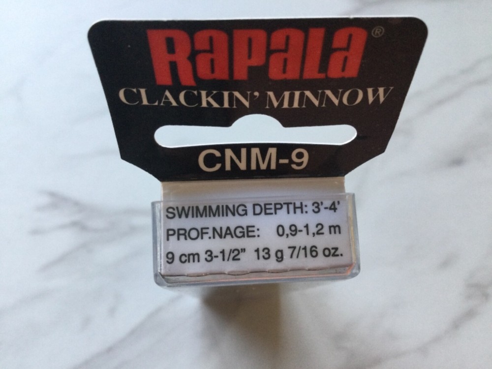 RAPALA - Clackin’Minnow - 9cm/13g. - Parrot.