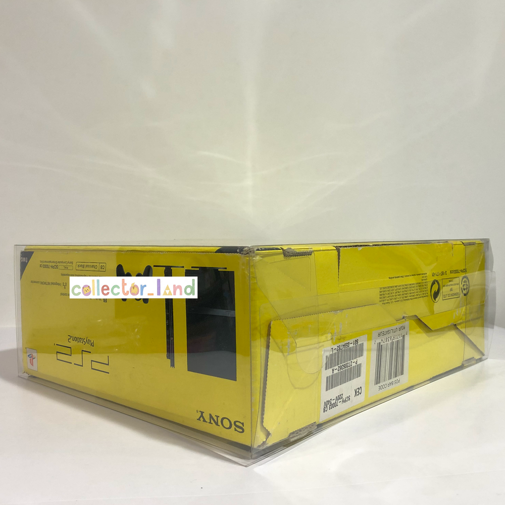 1x BOX PROTECTOR Sony PlayStation 2 Slim PS2 Game Console Box Clear DISPLAY CASE