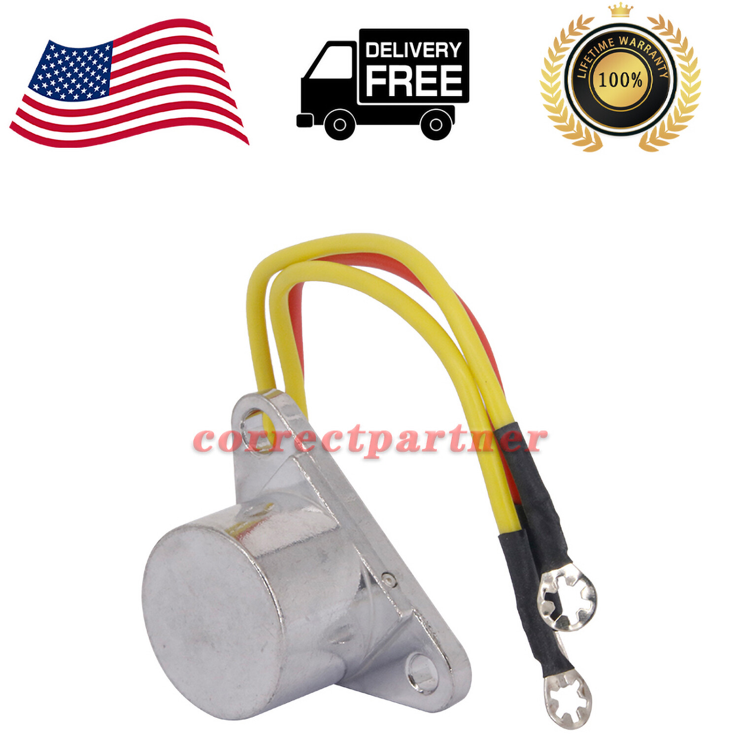 Rectifier For Johnson Evinrude 60-65-70-75-90-100-110-115-140-150hp 3-wires Type