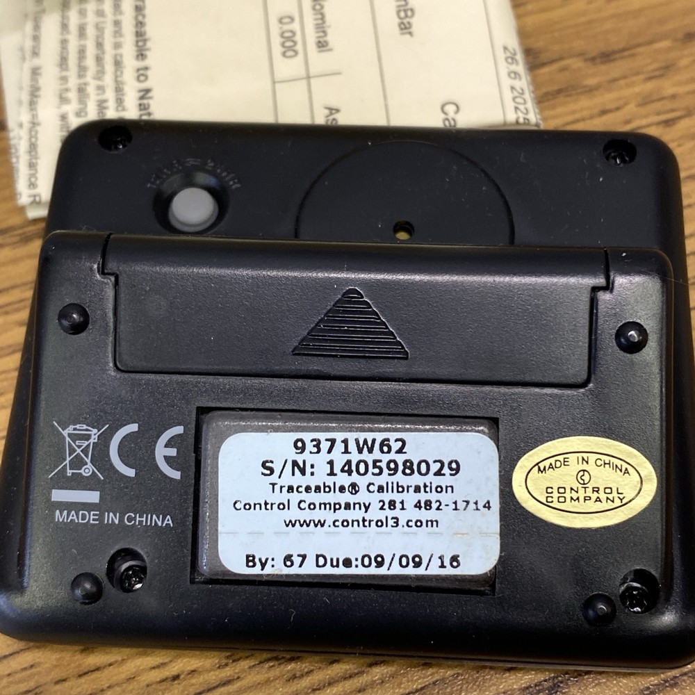 Traceable triple purpose clock timer￼9371w62 battery operated