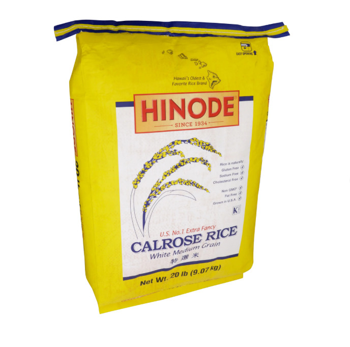 Hinode Medium Grain Calrose White Rice 20lbs