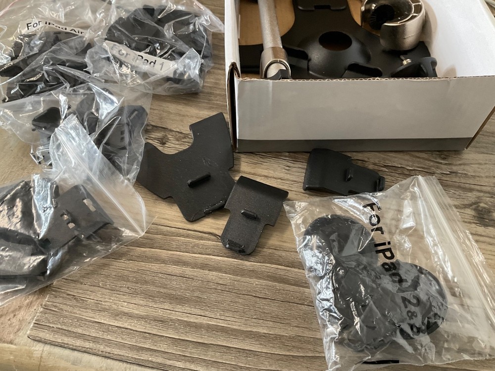 Peavy Mounting System works with IPAD and most other tablets