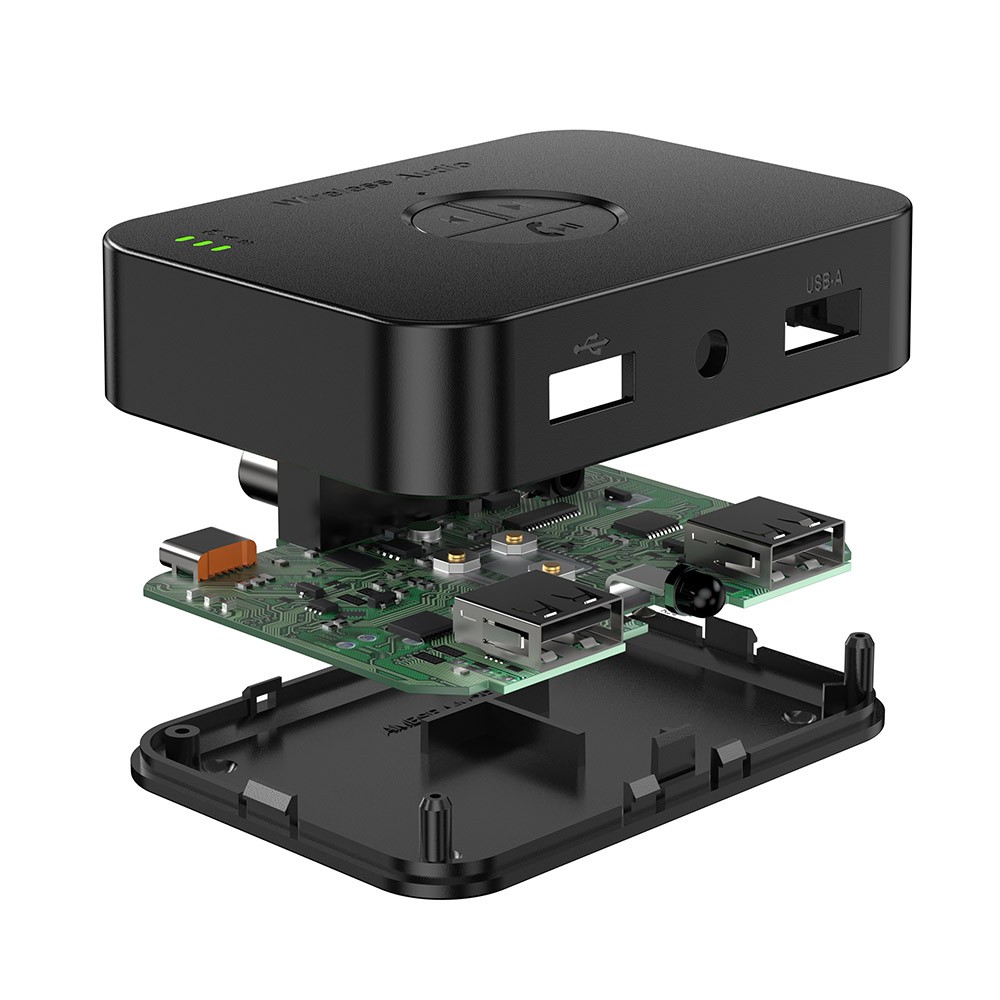 Bluetooth 6.0 Wireless to Wired Speaker/AMP AUX RCA MP3 Audio Adapter Receiver