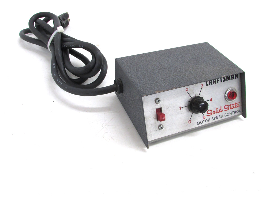 VINTAGE CRAFTSMAN SOLID STATE MOTOR SPEED CONTROL, MODEL: 251441