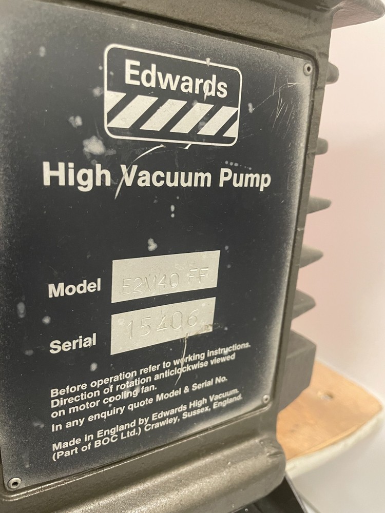 Edwards E2M40 Rotary Vacuum Pump