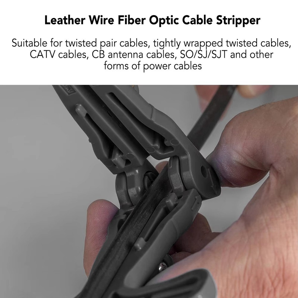 Fiber Optic Cable Stripper Practical Multi Functional Adjustable Blade6758
